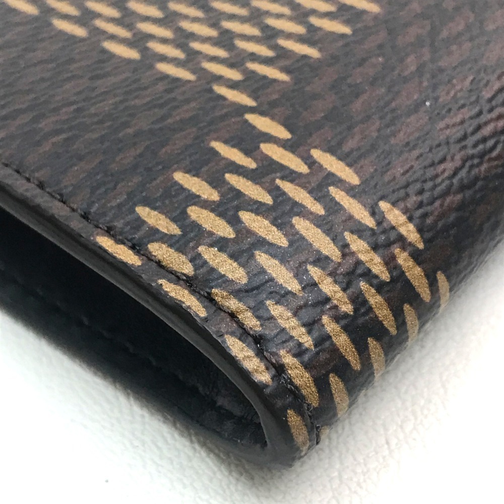 LOUIS VUITTON Brown Damier Canvas Pochette Clutch Bag - Picture 3 of 10